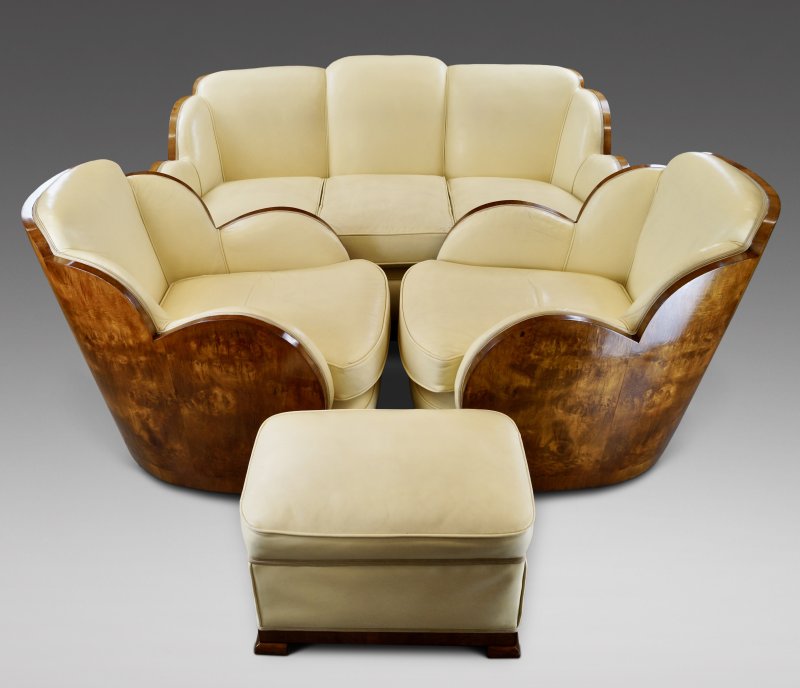Art Deco Cloud Suite Attributed To Epstein - Image 2