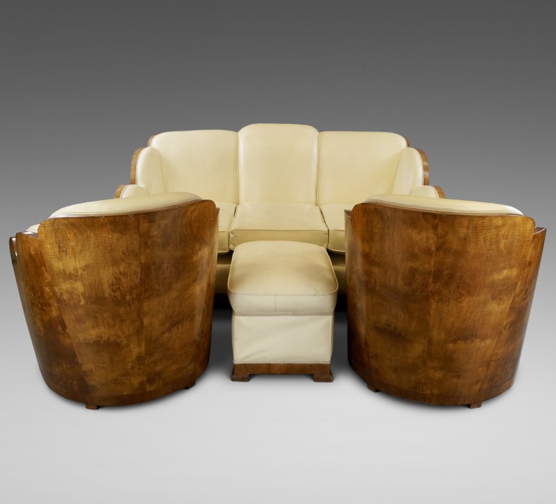 Art Deco Cloud Suite Attributed To Epstein - Image 3