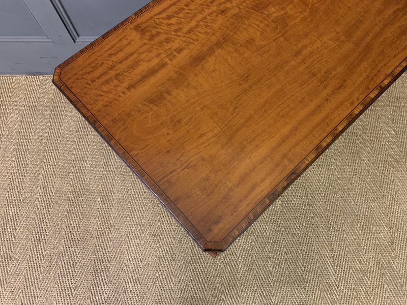 Inlaid Satinwood Nest of 4 Tables - Image 7