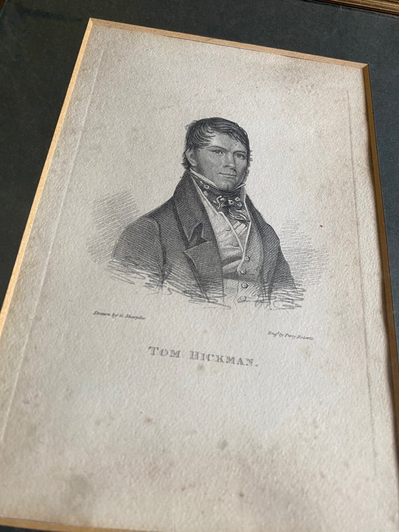 8 Regency bare knuckle prize fighter engravings - Image 7