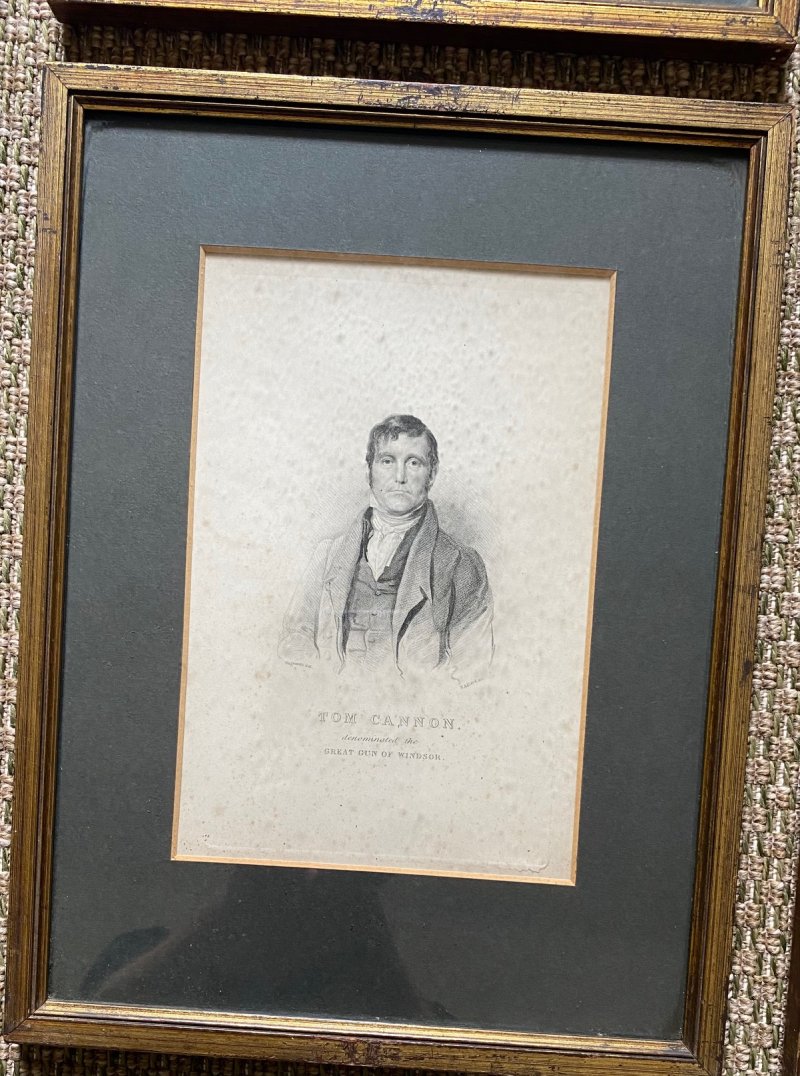 8 Regency bare knuckle prize fighter engravings - Image 9