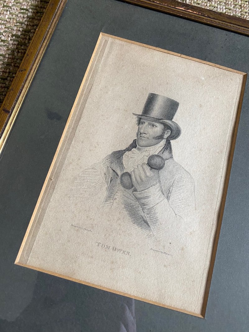 8 Regency bare knuckle prize fighter engravings - Image 11