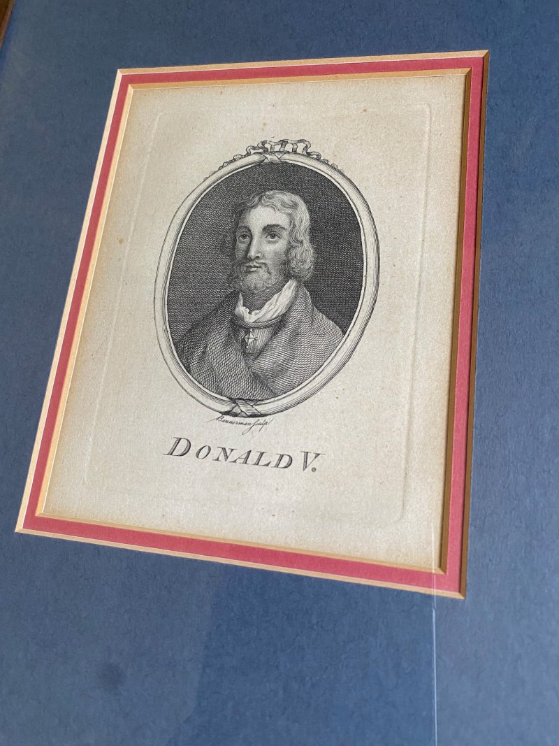 4 engravings C1750 Ancient Kings of Scotland - Image 6