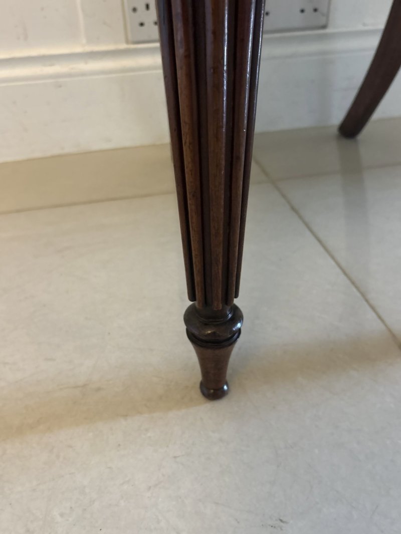 Antique Pair Of Regency Rosewood Side Chairs - Image 14