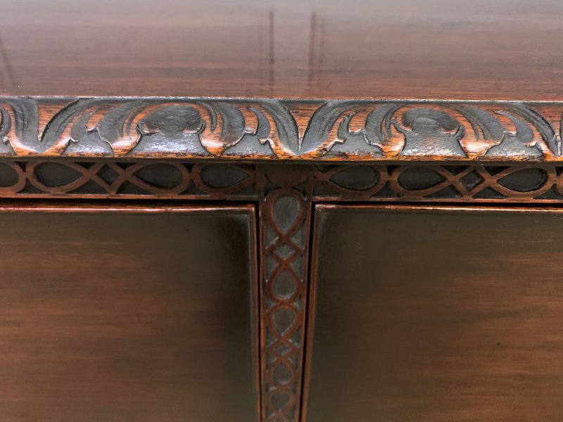 Large Mahogany Chippendale Style Chest - Image 6