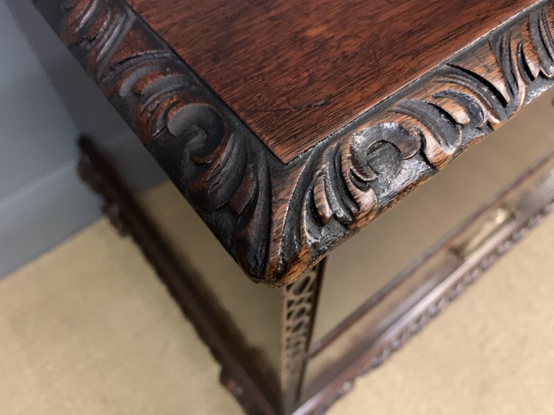 Large Mahogany Chippendale Style Chest - Image 9