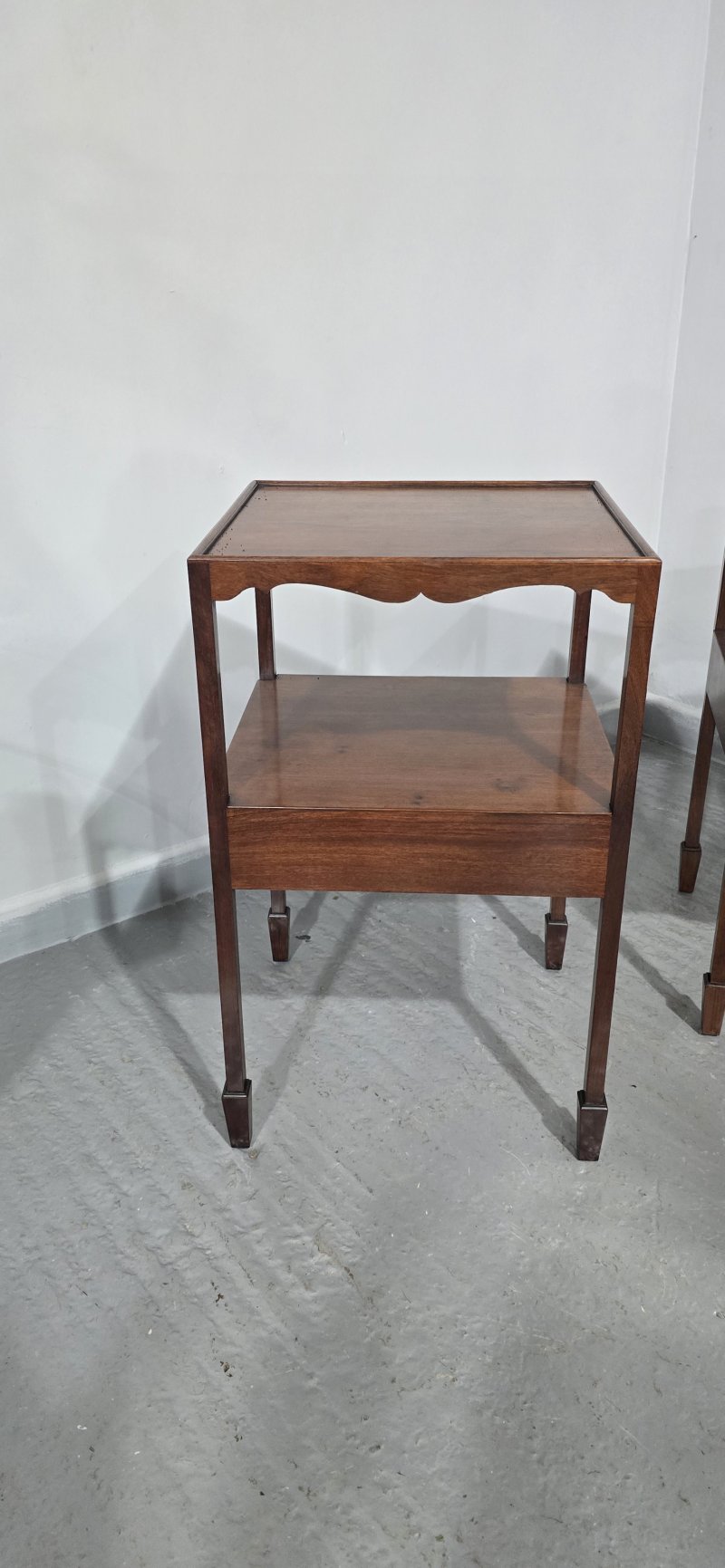 Pair Regency Bedside Lamp Tables - Image 10