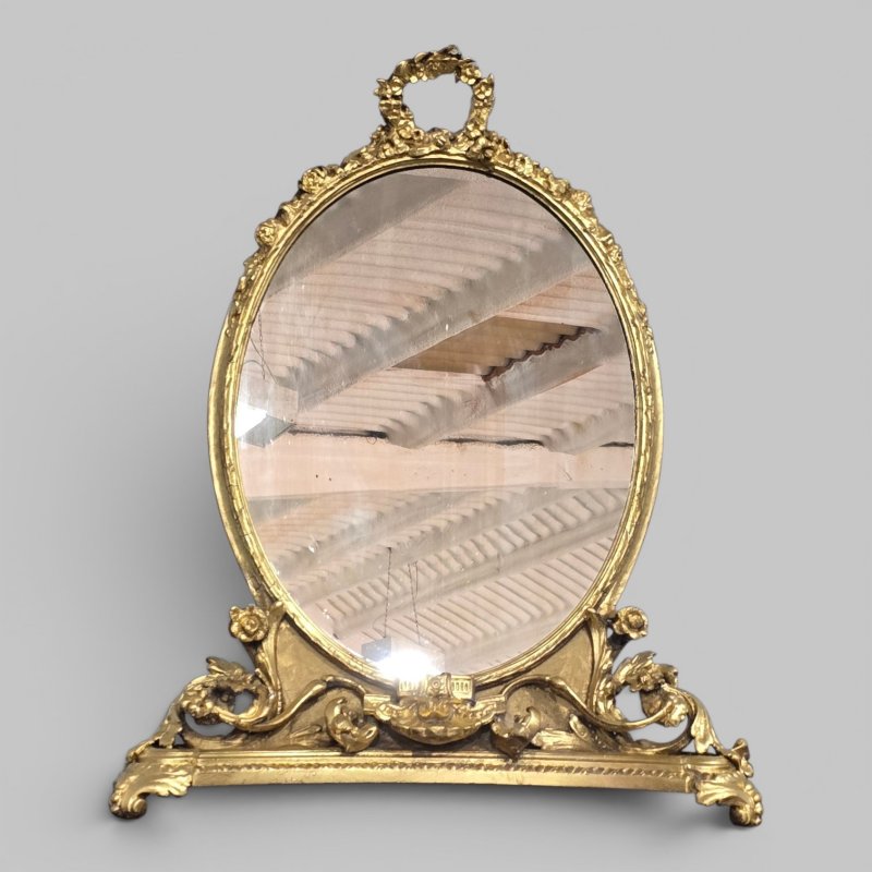 Superb Gilt Dressing Table Mirror