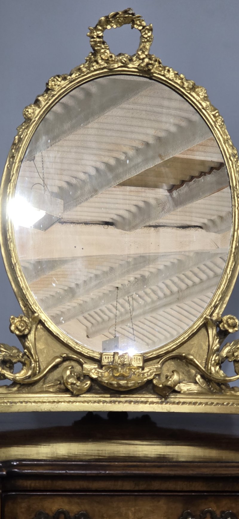 Superb Gilt Dressing Table Mirror - Image 4