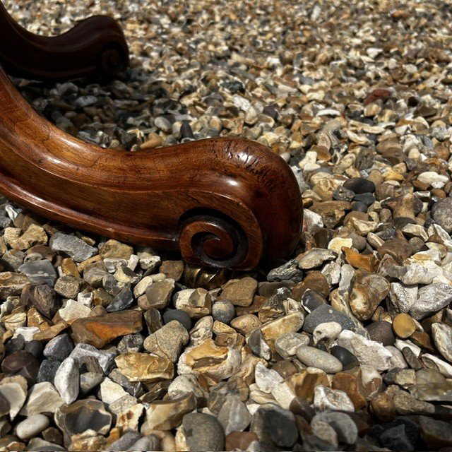 A Fine Quality Victorian Period Burr Walnut Coffee Table - Image 14