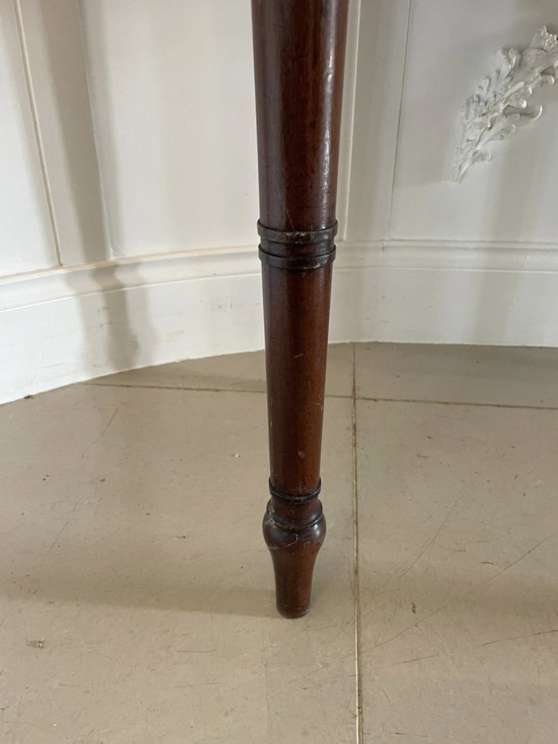 Antique George III Mahogany Card Table - Image 15