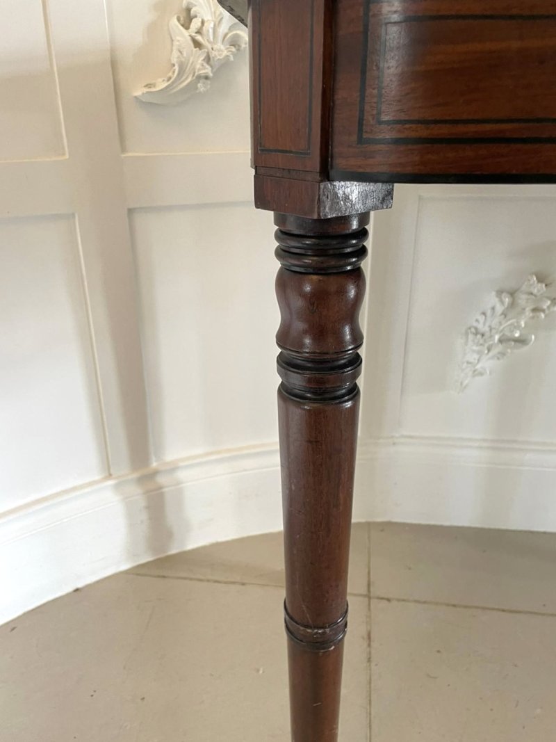 Antique George III Mahogany Card Table - Image 14