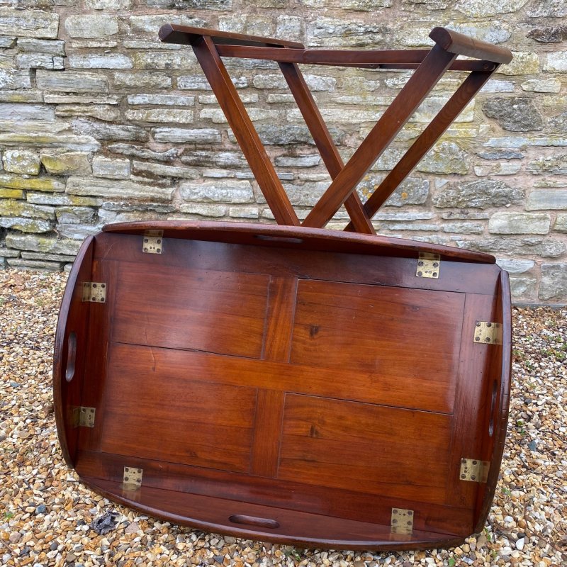 Butlers tray on stand - Image 2