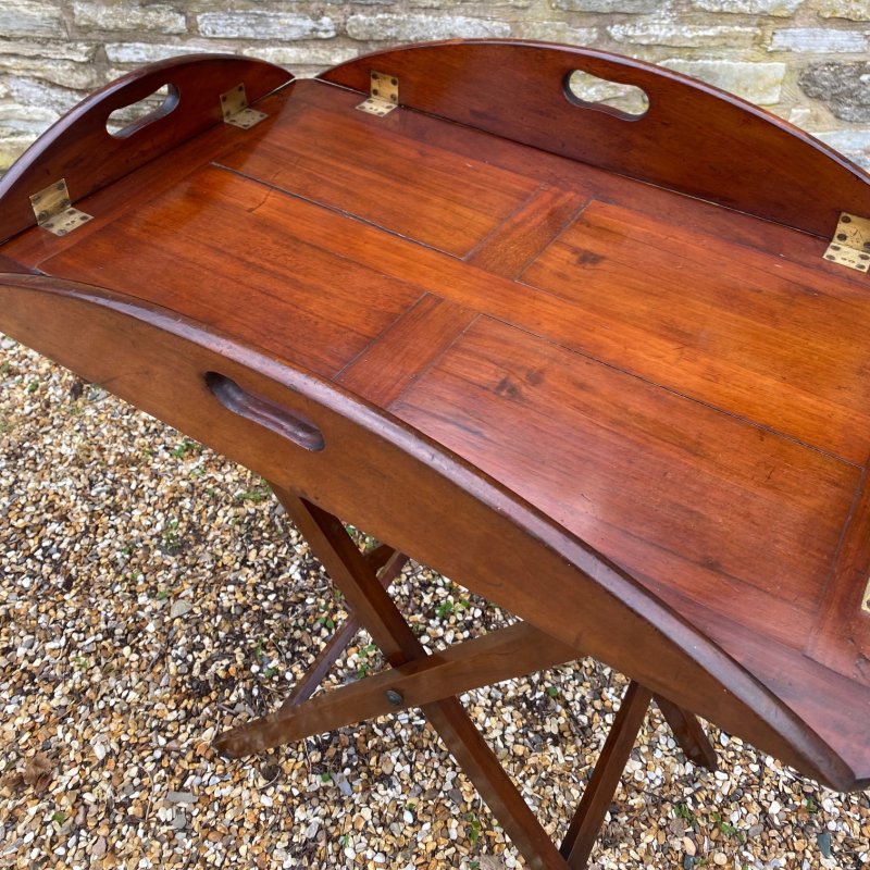 Butlers tray on stand - Image 7