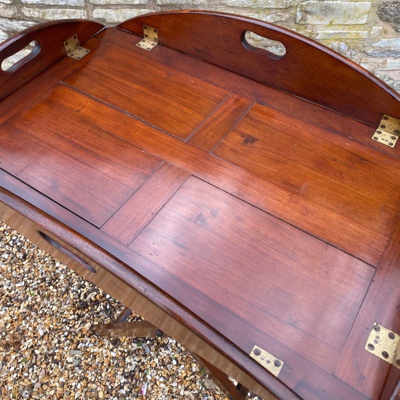 Butlers tray on stand - Image 8