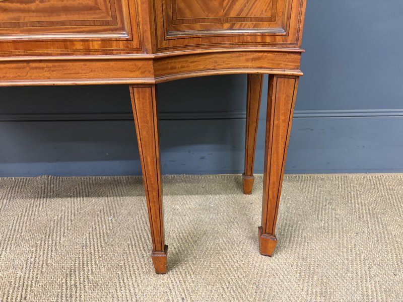Inlaid Satinwood Display Cabinet by Maple & Co. - Image 19