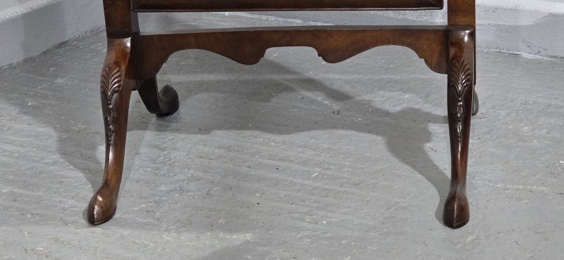 Queen Anne Walnut Cheval Mirror - Image 6