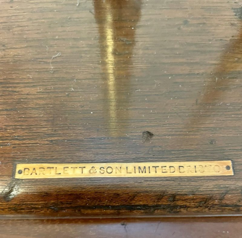 Antique Pair of Brass Scales Bartlett & Sons. - Image 6