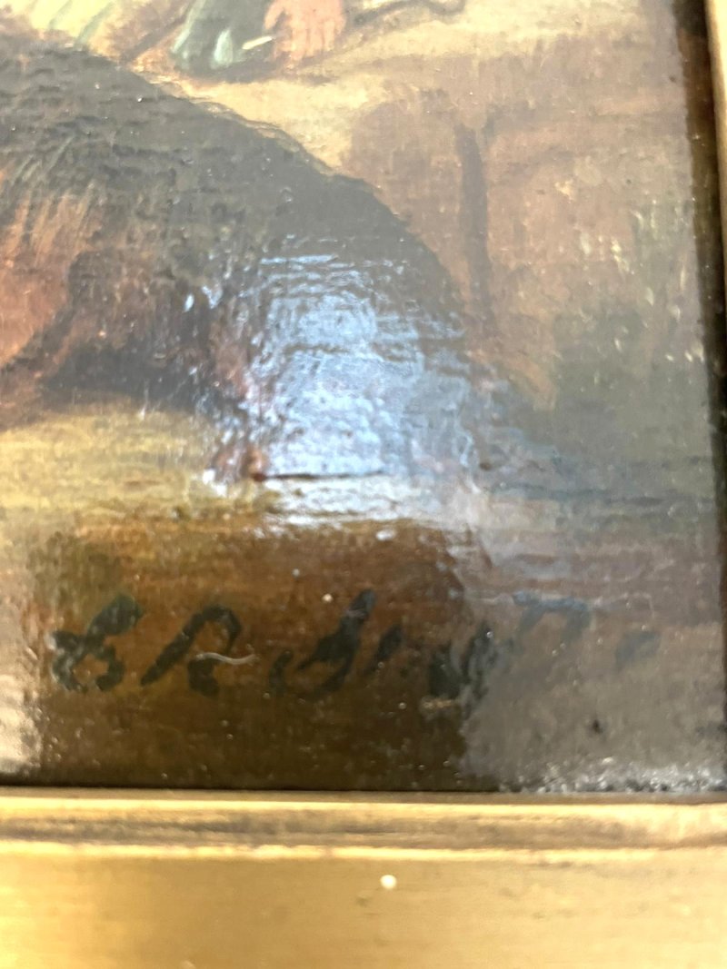 Antique Victorian Quality Oil Painting by C R Breytle - Image 10