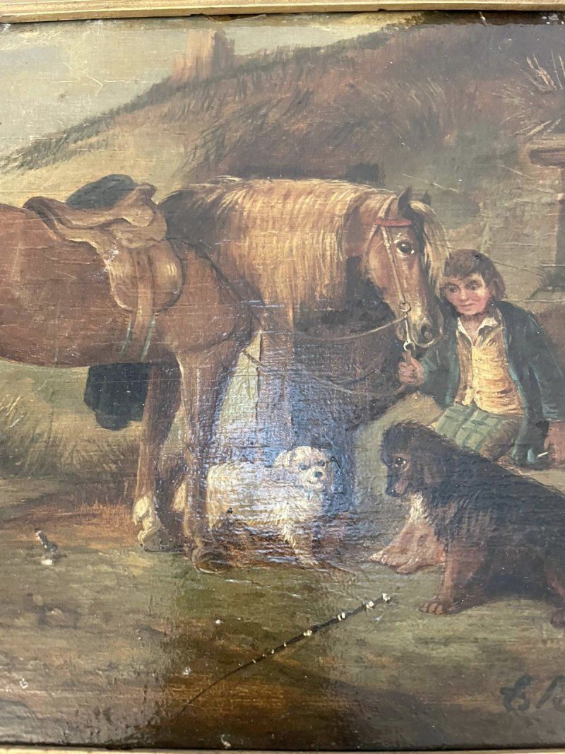 Antique Victorian Quality Oil Painting by C R Breytle - Image 5