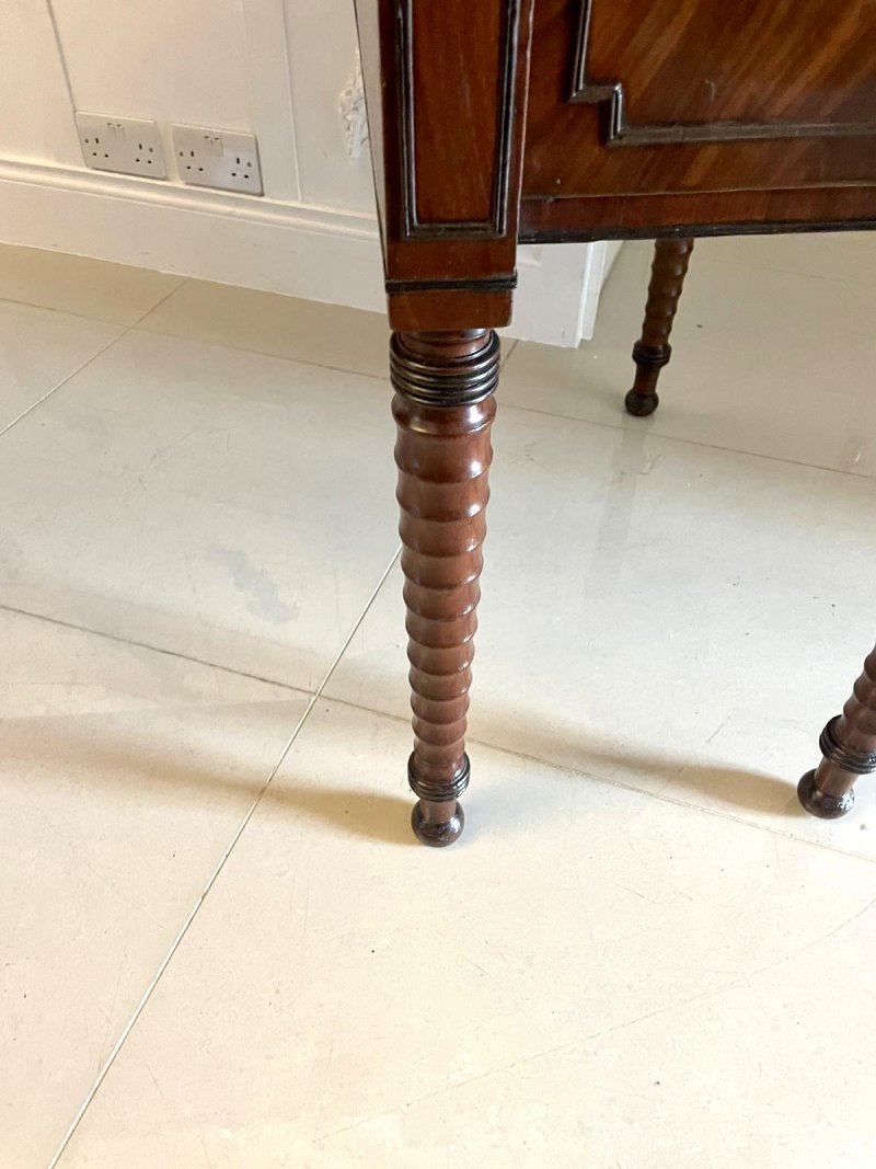 Superb Quality Large Antique George III Figured Mahogany Sideboard - Image 17