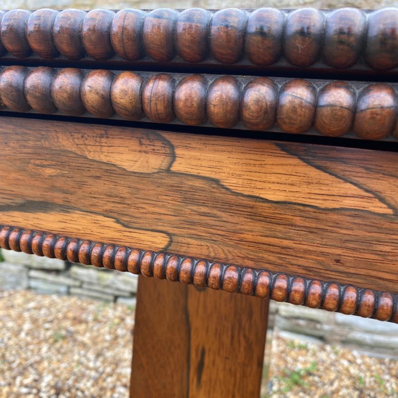 Regency rosewood tea table - Image 2