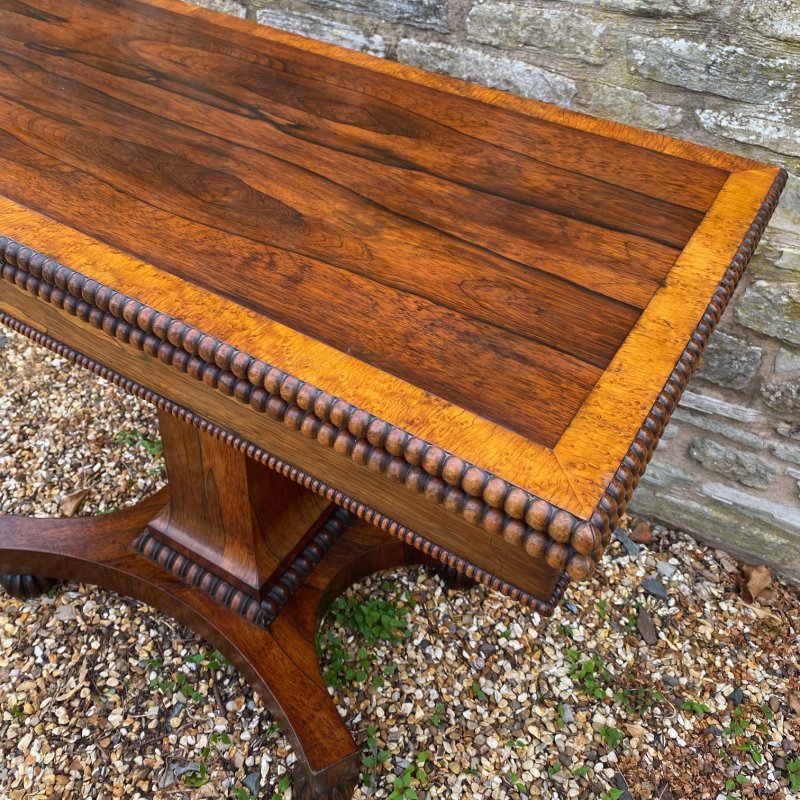 Regency rosewood tea table - Image 3