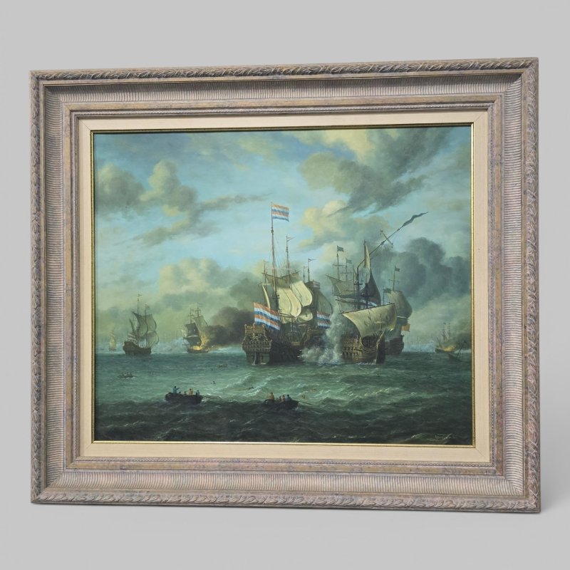Jonny Gaston OIL ON CANVAS Seascape