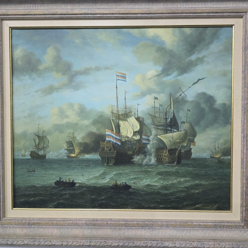 Jonny Gaston OIL ON CANVAS Seascape - Image 2