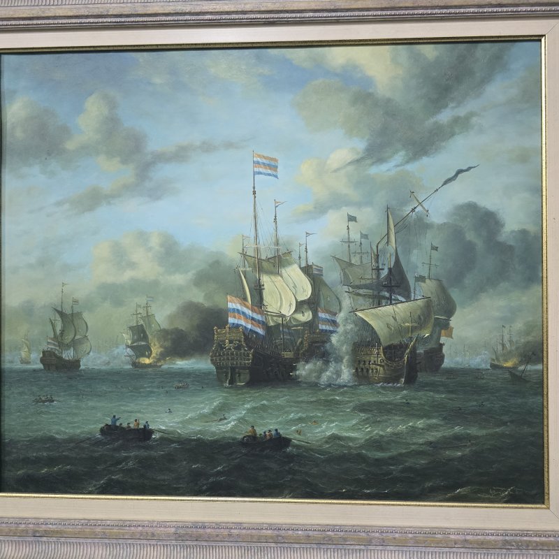 Jonny Gaston OIL ON CANVAS Seascape - Image 3
