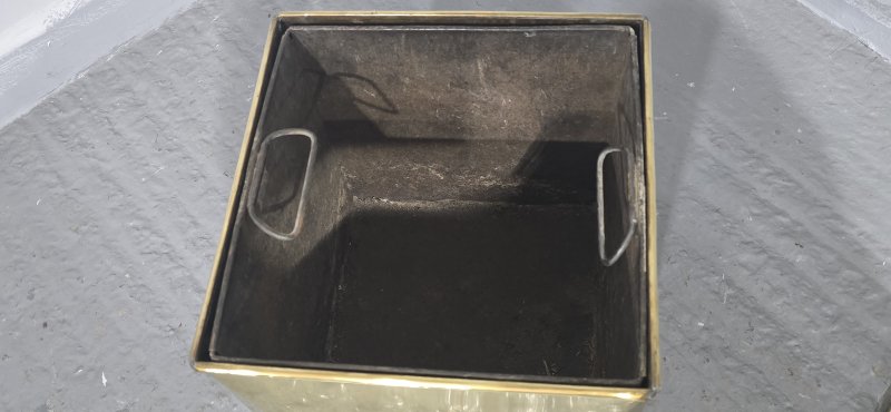Brass Art Deco Coal Bin - Image 7