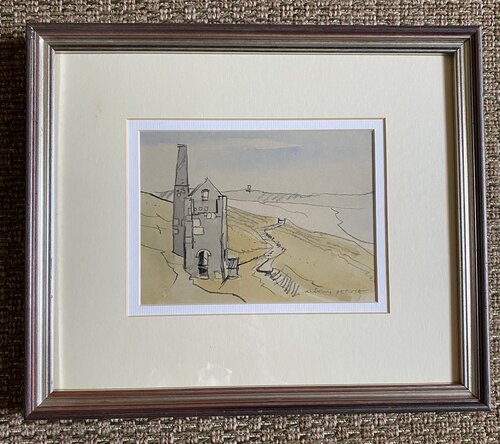 Collection of 8 watercolours by Anthony Pearce