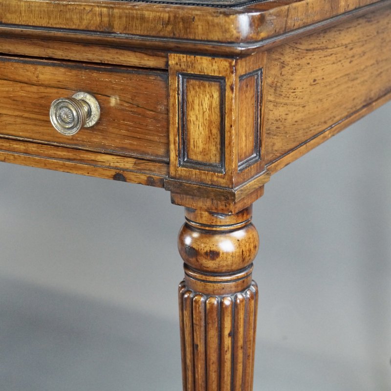 A Superb Regency Rosewood Writing Table - Image 5