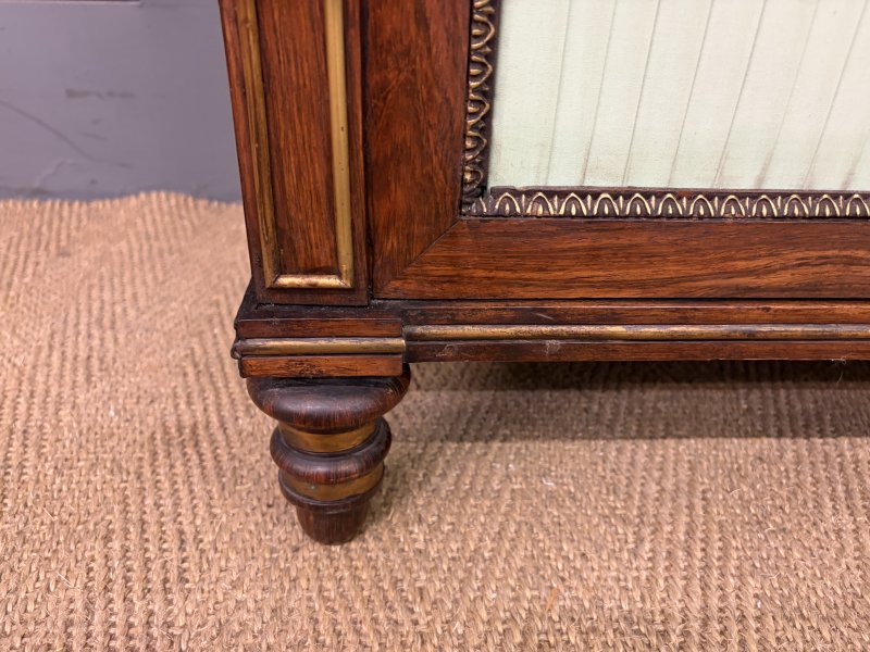 Pair of Regency Rosewood Side Cabinets - Image 13