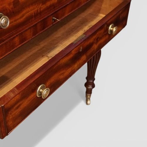 Early 19th Century Mahogany Cylinder Desk - Image 5