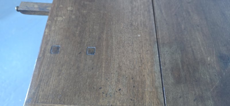 Super Oak Kitchen Refrectory Farmhouse Dining Table - Image 5