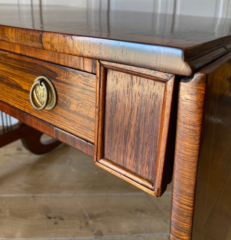Regency Rosewood Sofa Table - Image 12