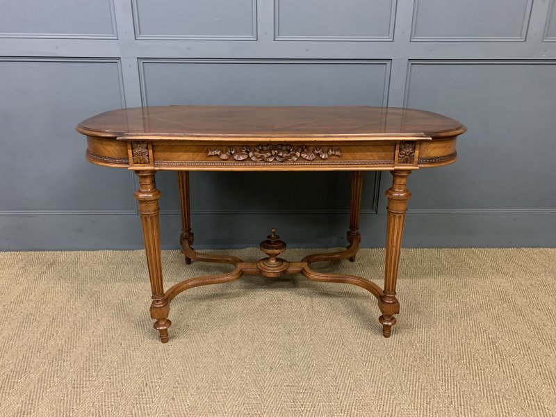 French Walnut Centre Table - Image 3