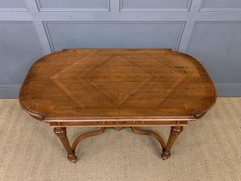 French Walnut Centre Table - Image 7