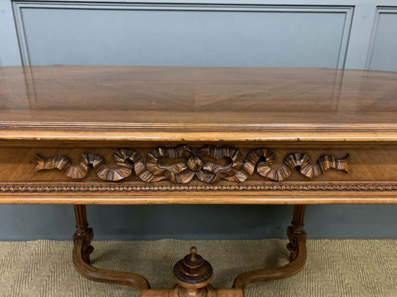 French Walnut Centre Table - Image 6