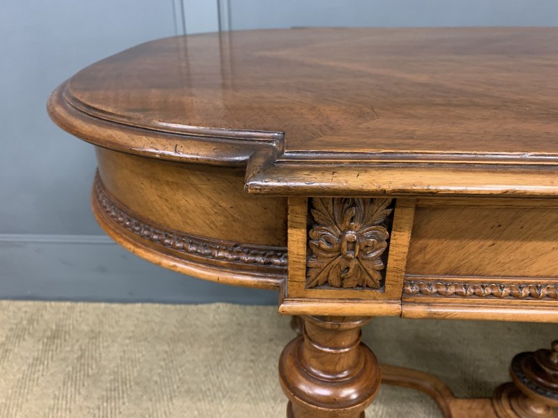 French Walnut Centre Table - Image 4