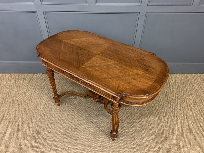 French Walnut Centre Table - Image 11