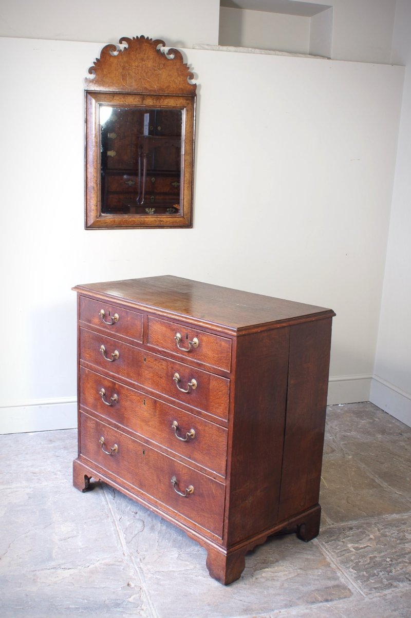 Georgian Oak Chest Of Drawers - Image 3