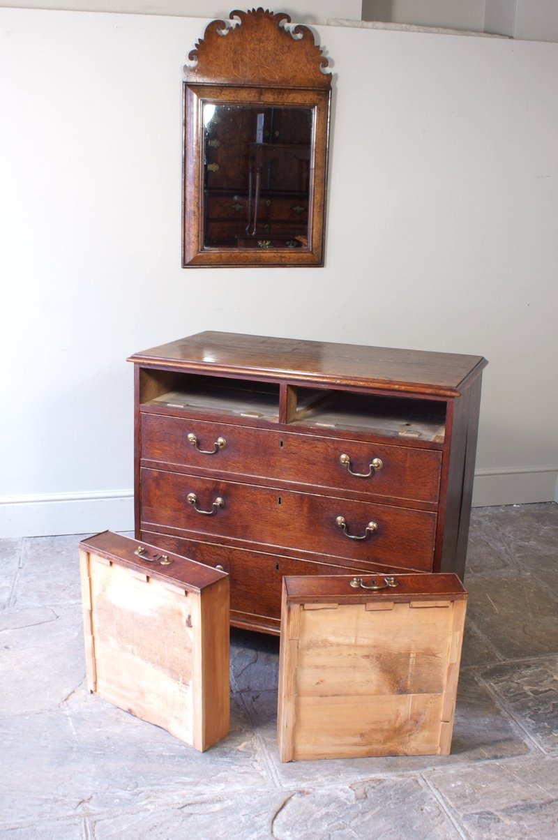 Georgian Oak Chest Of Drawers - Image 7