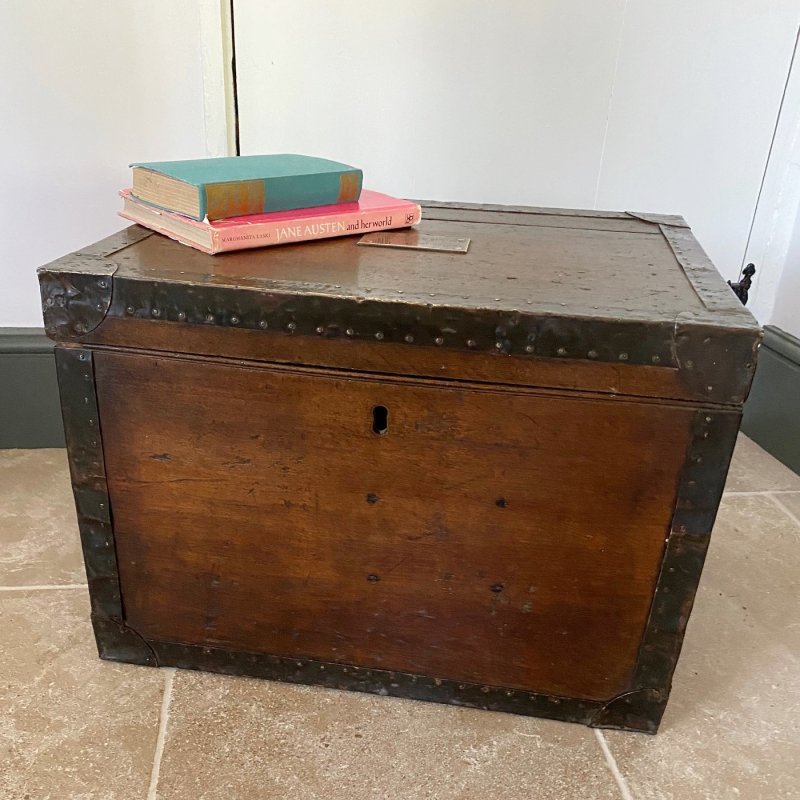 Victorian oak silver chest with an interesting life story