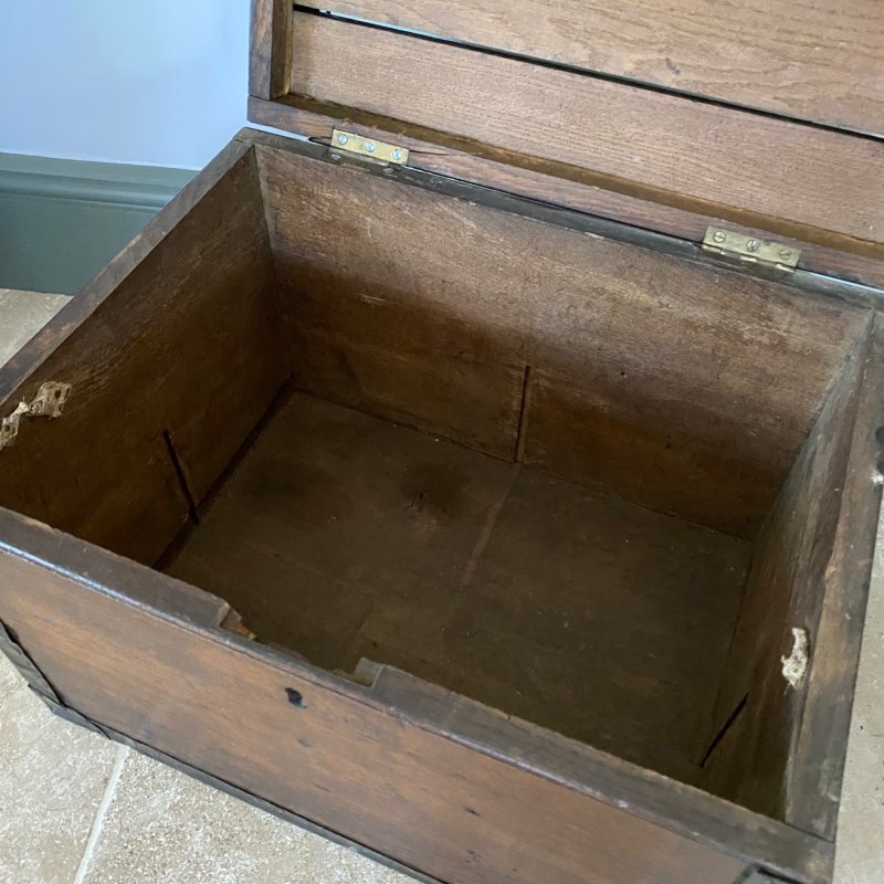 Victorian oak silver chest with an interesting life story - Image 7