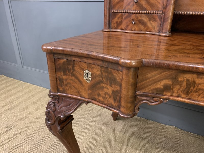 Flame Mahogany Writing Desk - Image 2