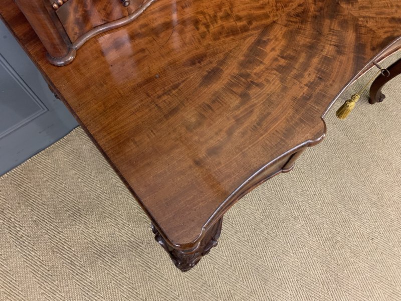Flame Mahogany Writing Desk - Image 6