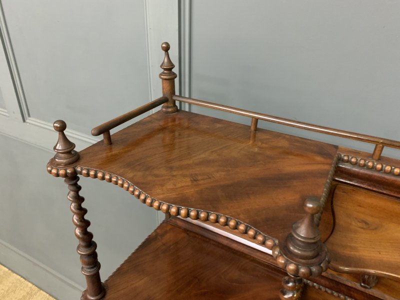 Flame Mahogany Writing Desk - Image 10