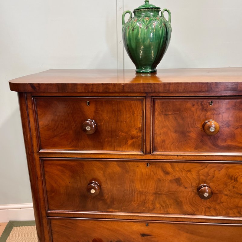 19th Century Mahogany Chest Of Drawers - Image 2